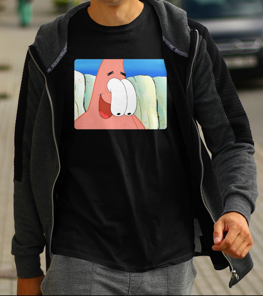 Patrick Star Silly Eyes SpongeBob Meme T-Shirt