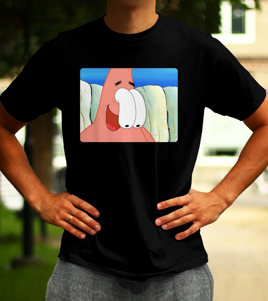 Patrick Star Silly Eyes SpongeBob Meme T-Shirt