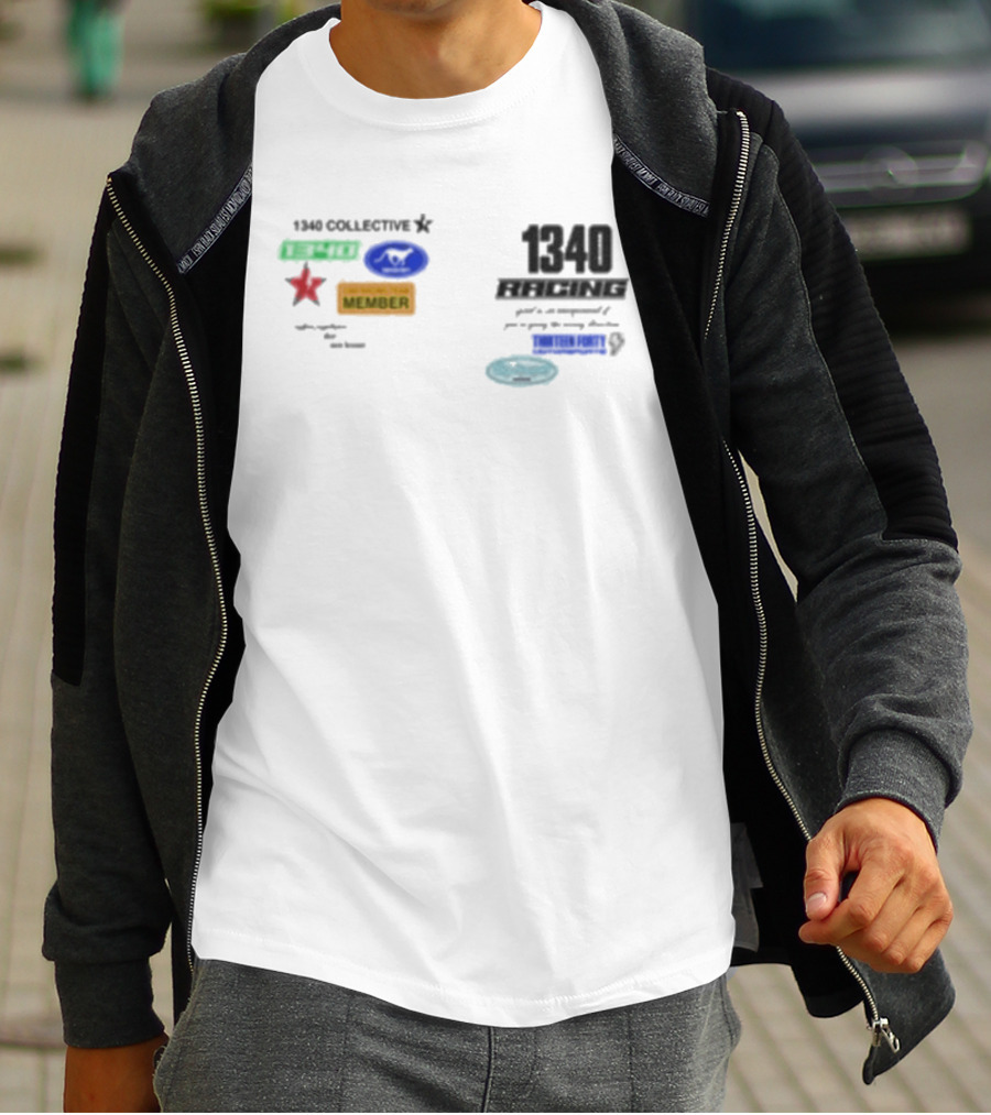 1340 Collective Racing Team Member Stars Motorsports Championship Series T-Shirt