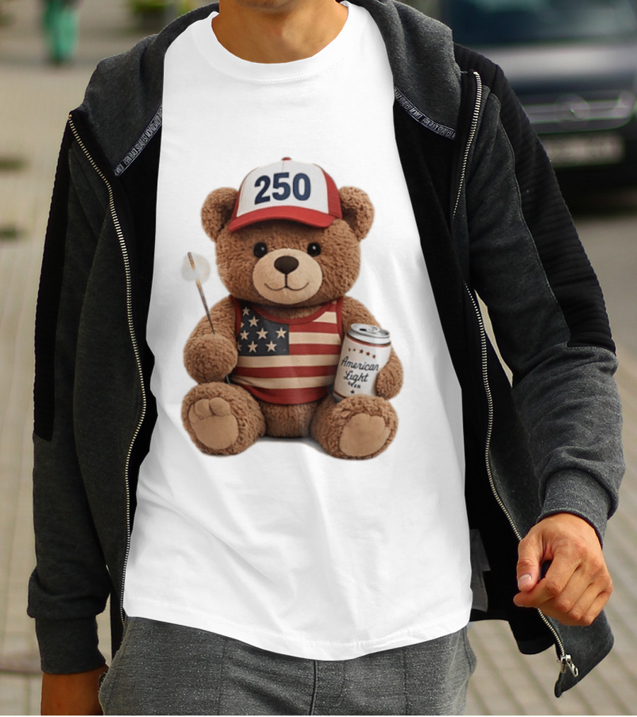 American Bear 250 United States Celebration T-Shirt