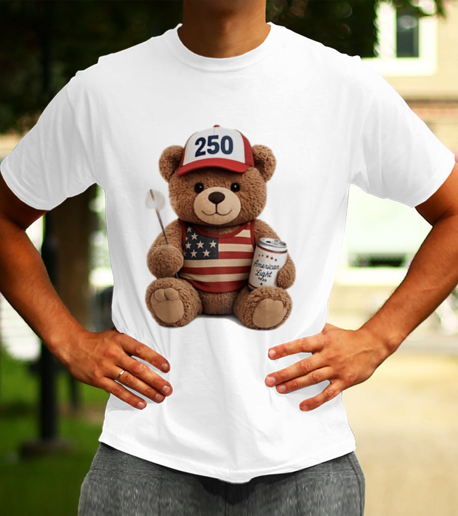 American Bear 250 United States Celebration T-Shirt