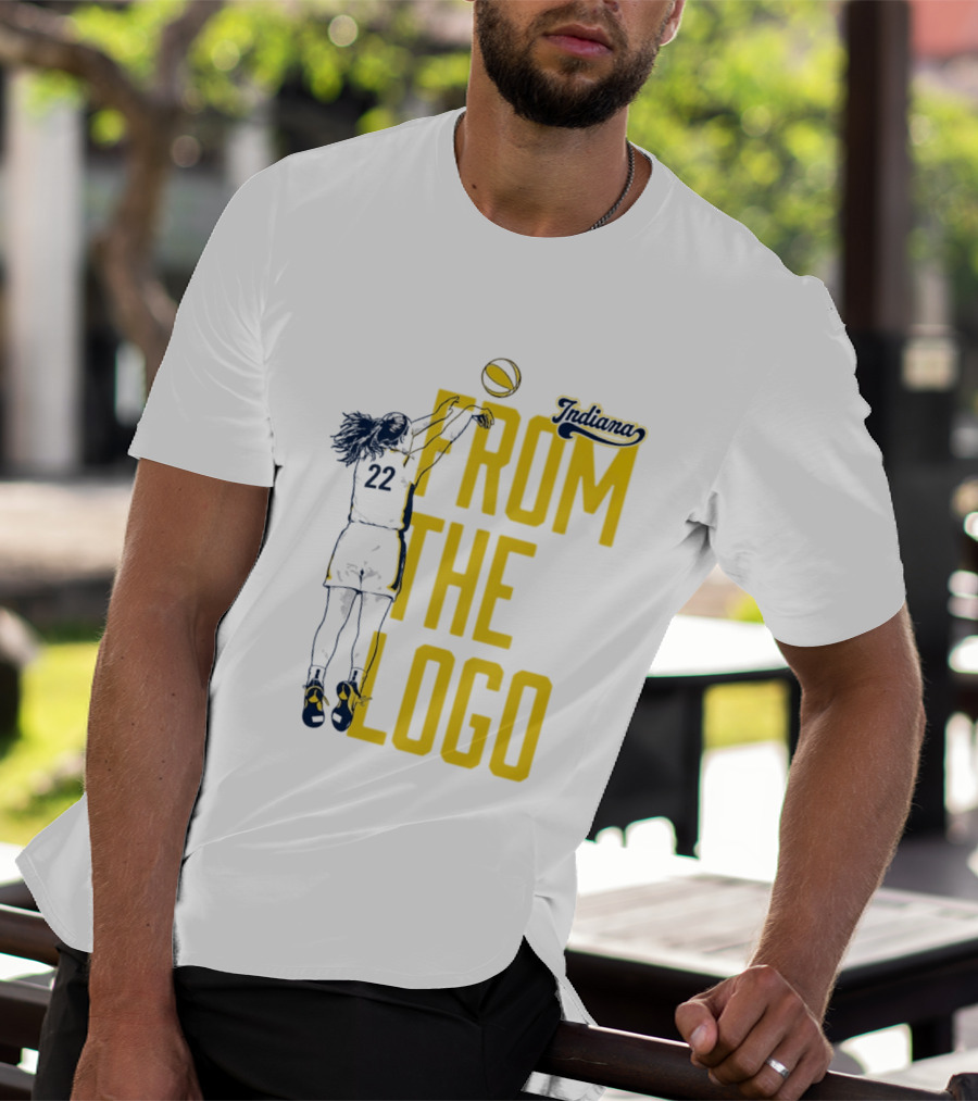 Caitlin Clark Indiana From The Logo Basketball 22 T-Shirt
