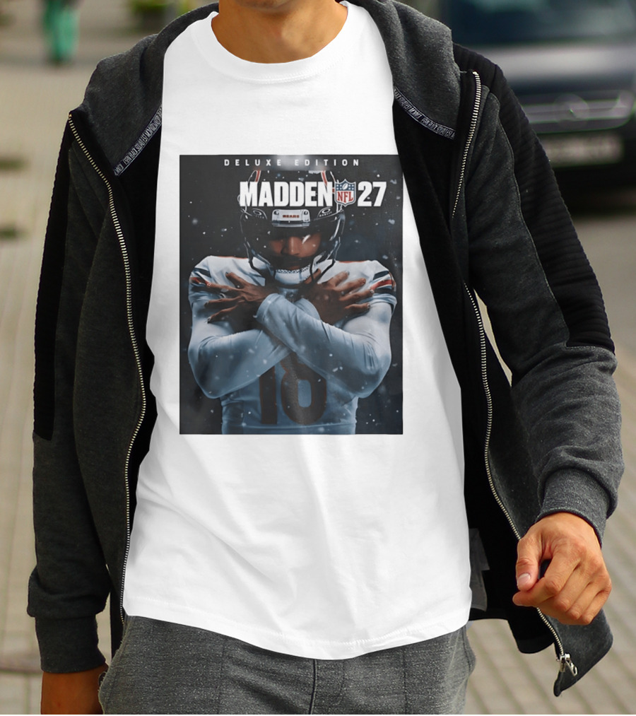 Madden NFL 27 Deluxe Edition Caleb Williams Bears 18 T-Shirt