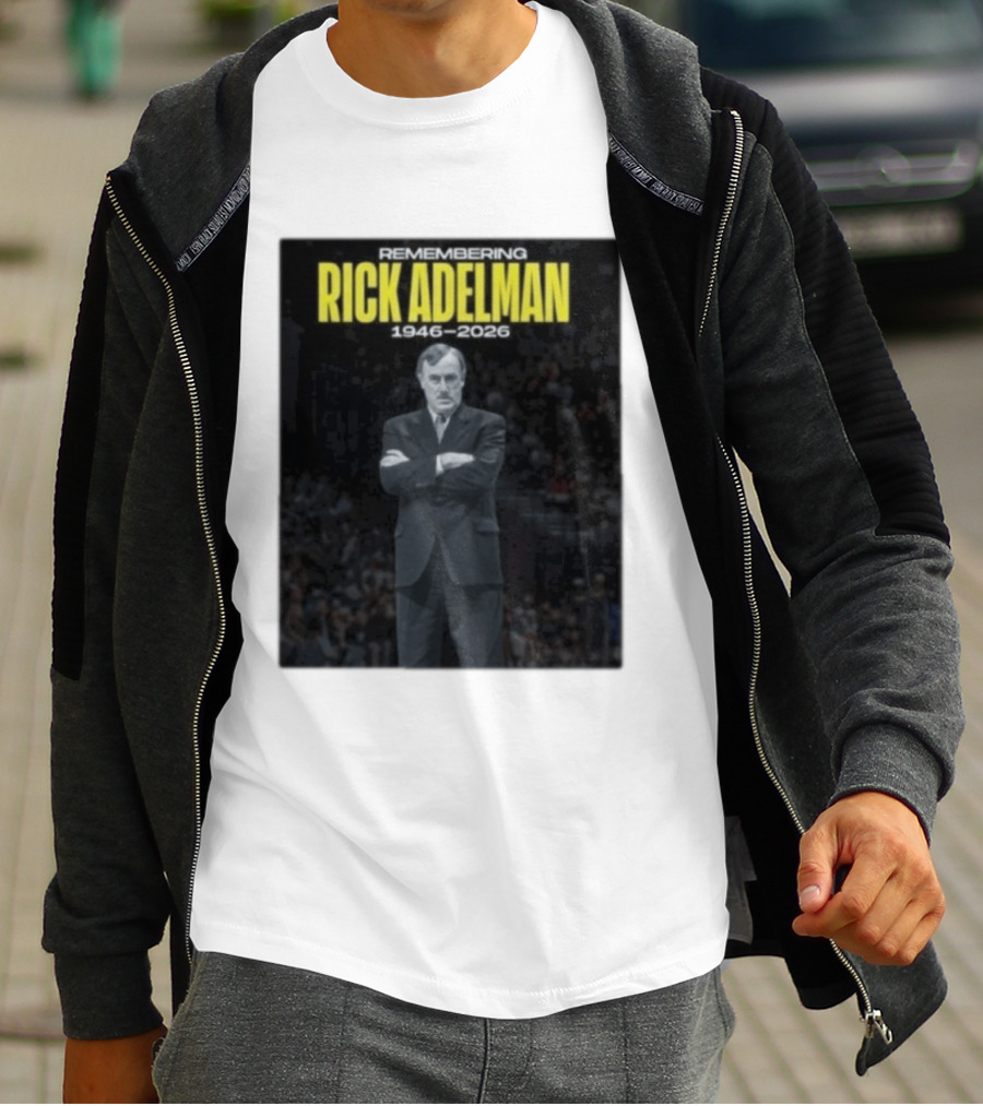 Remembering Rick Adelman 1946 2026 NBA Basketball ClutchPoints T-Shirt