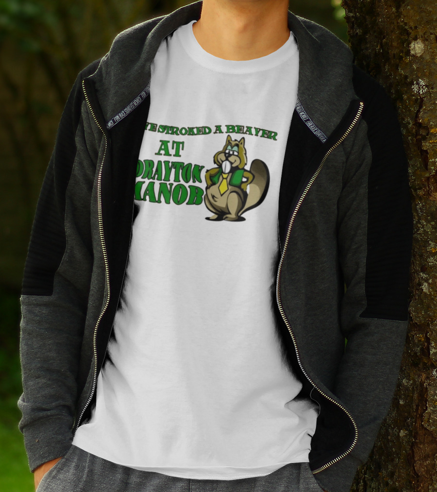 I've Stroked A Beaver At Drayton Manor Cartoon T-Shirt