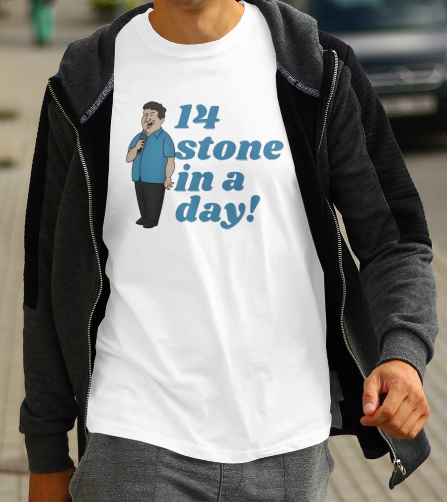 Peter Kay 14 Stone In A Day Stand Up Comedy British Comedian T-Shirt