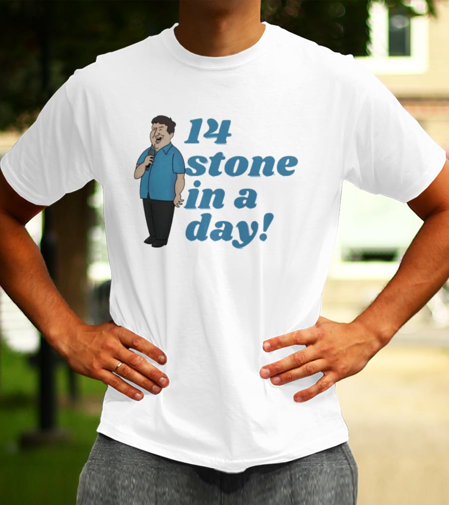 Peter Kay 14 Stone In A Day Stand Up Comedy British Comedian T-Shirt