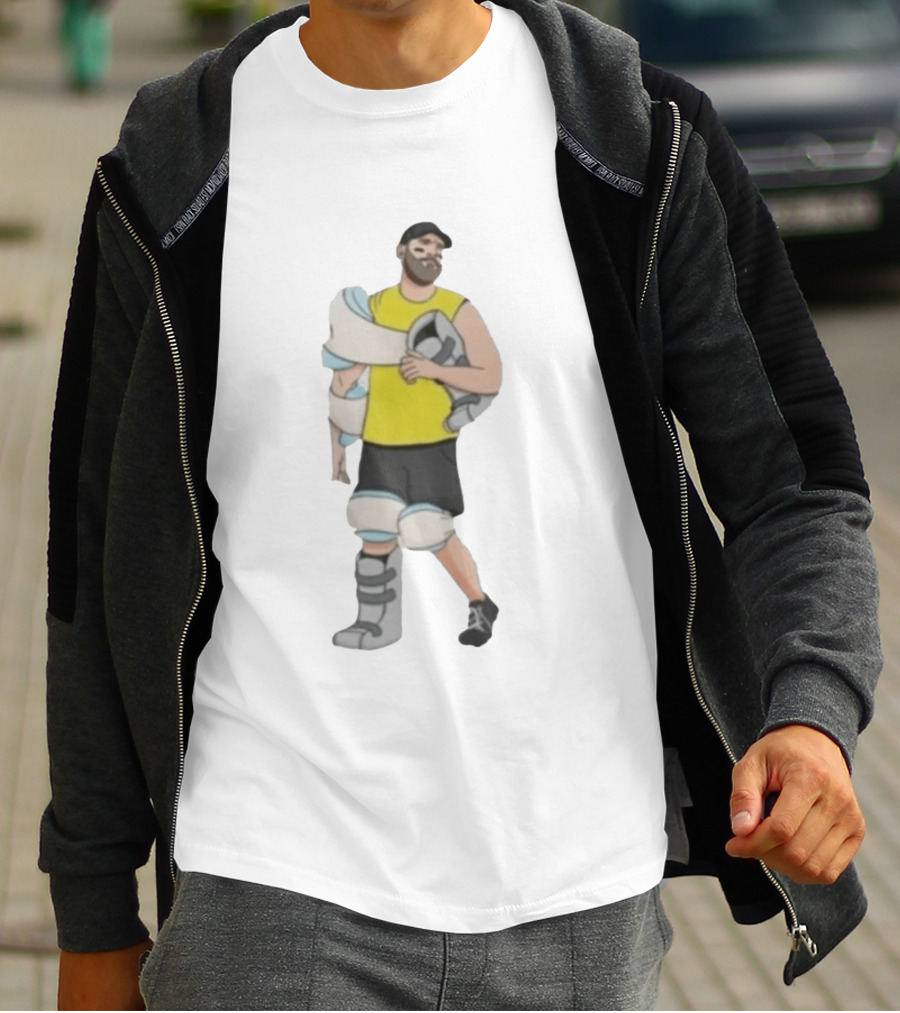 Jersey Jerry Big Ben Injuries Recovery Humor Sports Meme T-Shirt