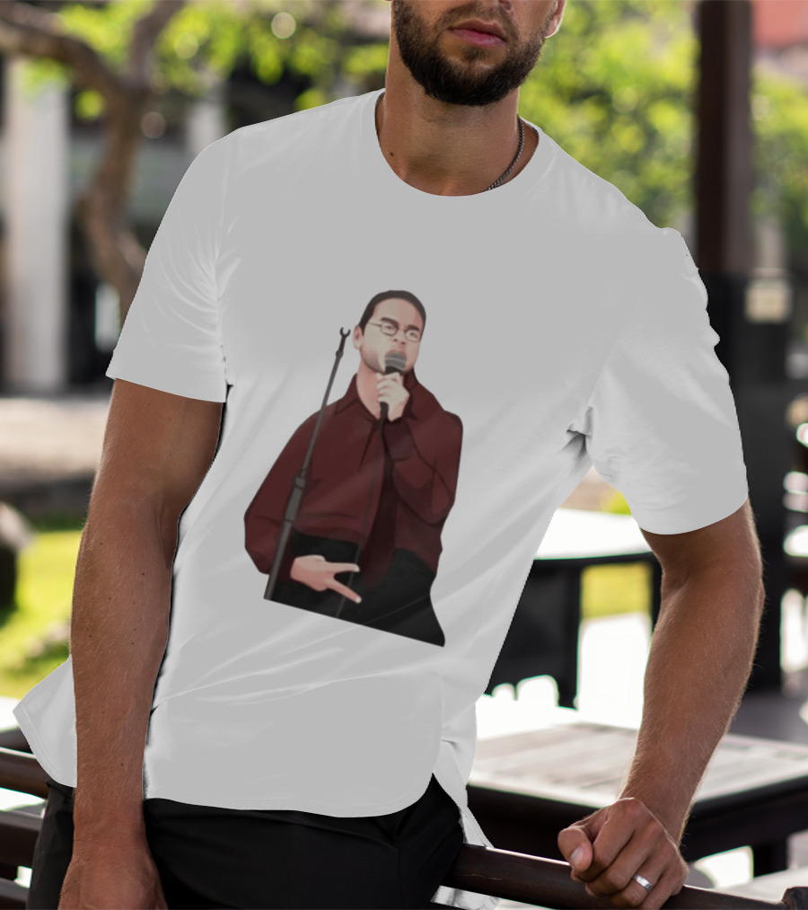 Max And Paddy Stand Up Comedy Performance Live Stage Microphone T-Shirt