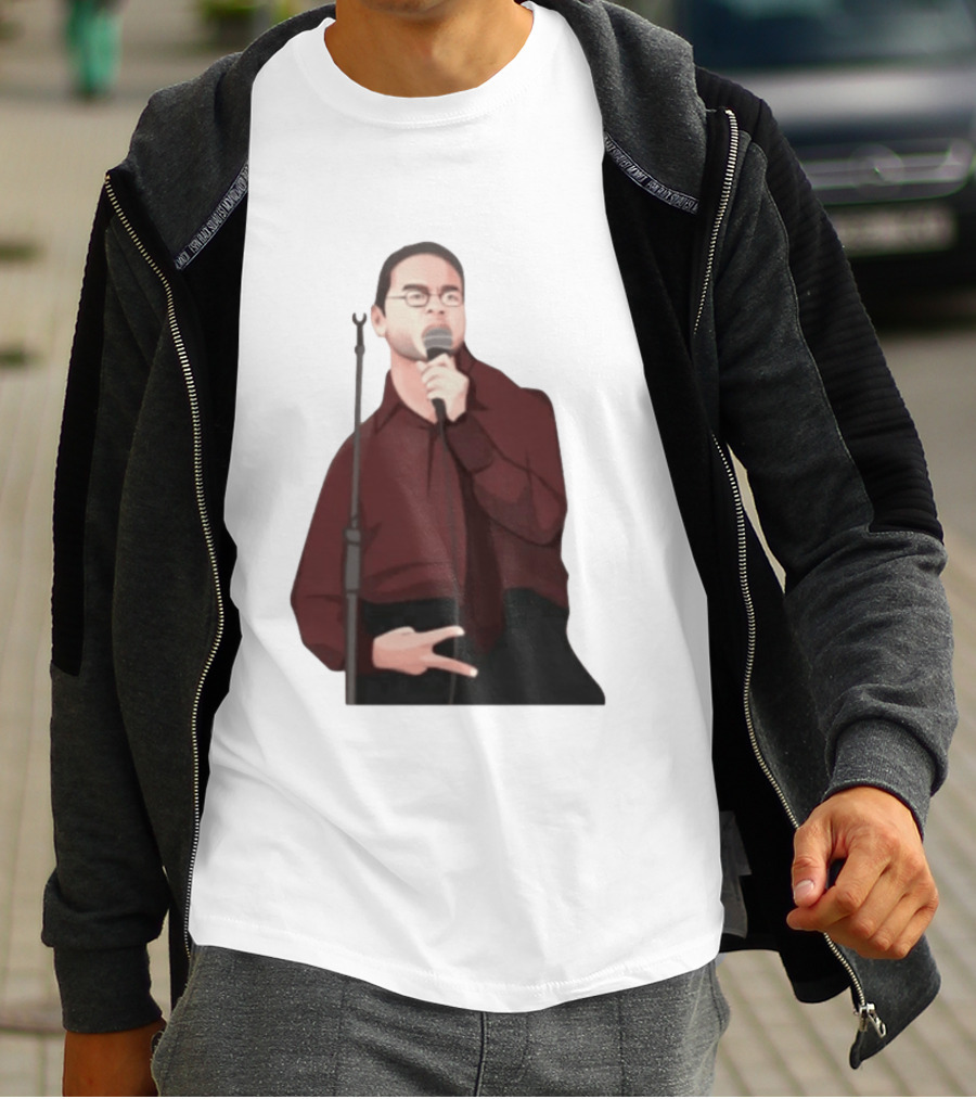 Max And Paddy Stand Up Comedy Performance Live Stage Microphone T-Shirt
