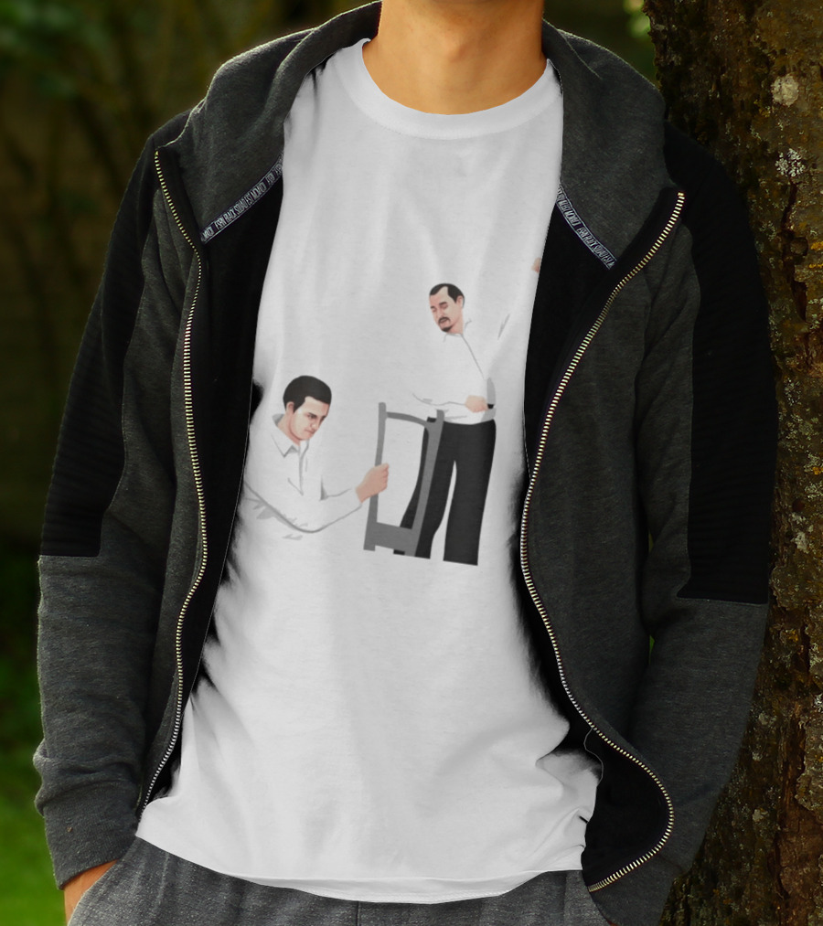 Max And Paddy Pine Barrens Christopher Moltisanti Paulie Gualtieri Chair Scene T-Shirt
