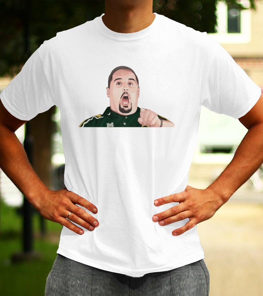 Max And Paddy Pointing Character Green Jersey T-Shirt