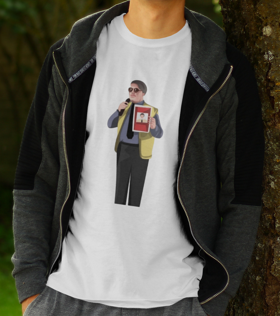 The Office Wanted Character Holding Max And Paddy Image T-Shirt