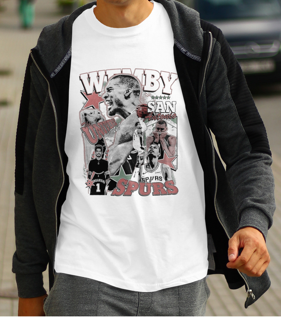 Wemby The Universe San Antonio Spurs 2026 T-Shirt