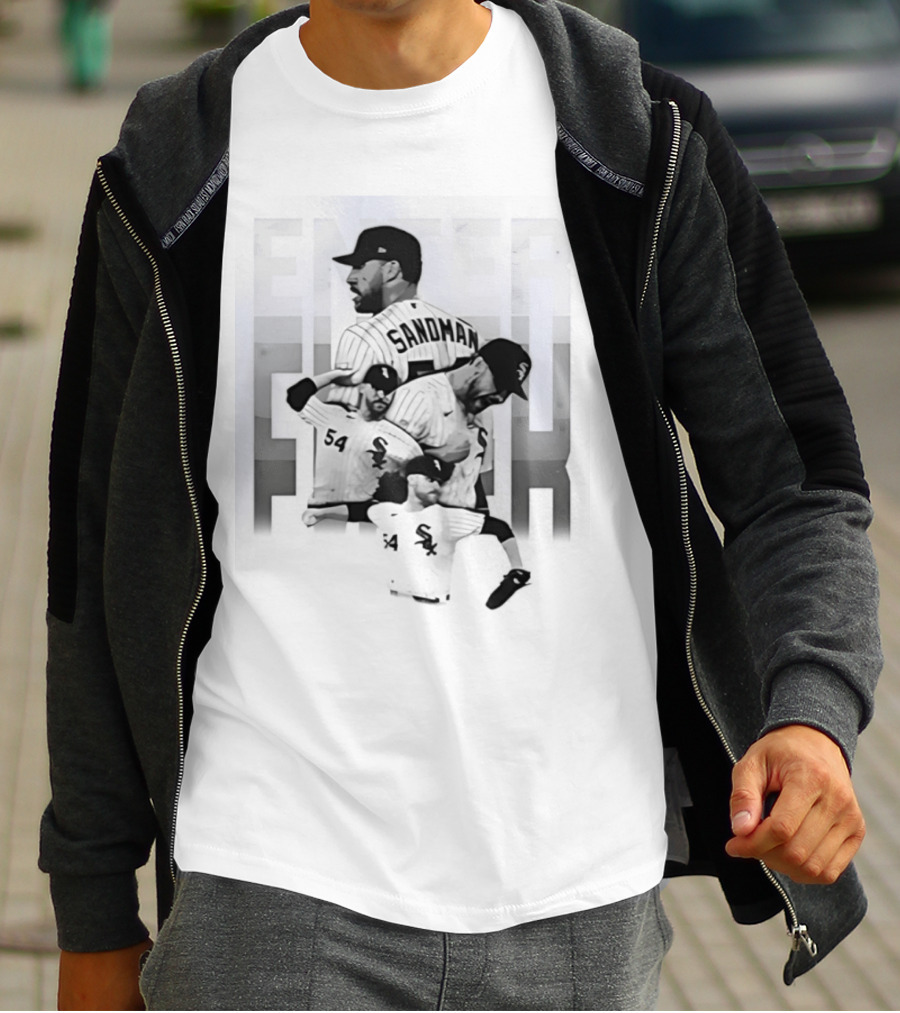 Liam Hendriks Chicago White Sox Enter Sandman MLB Player Sport T-Shirt