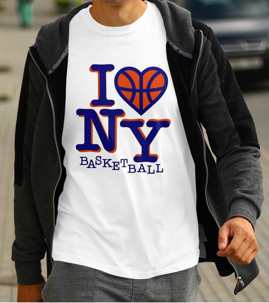 I Heart NY Basketball 2026 New York Knicks NBA T-Shirt