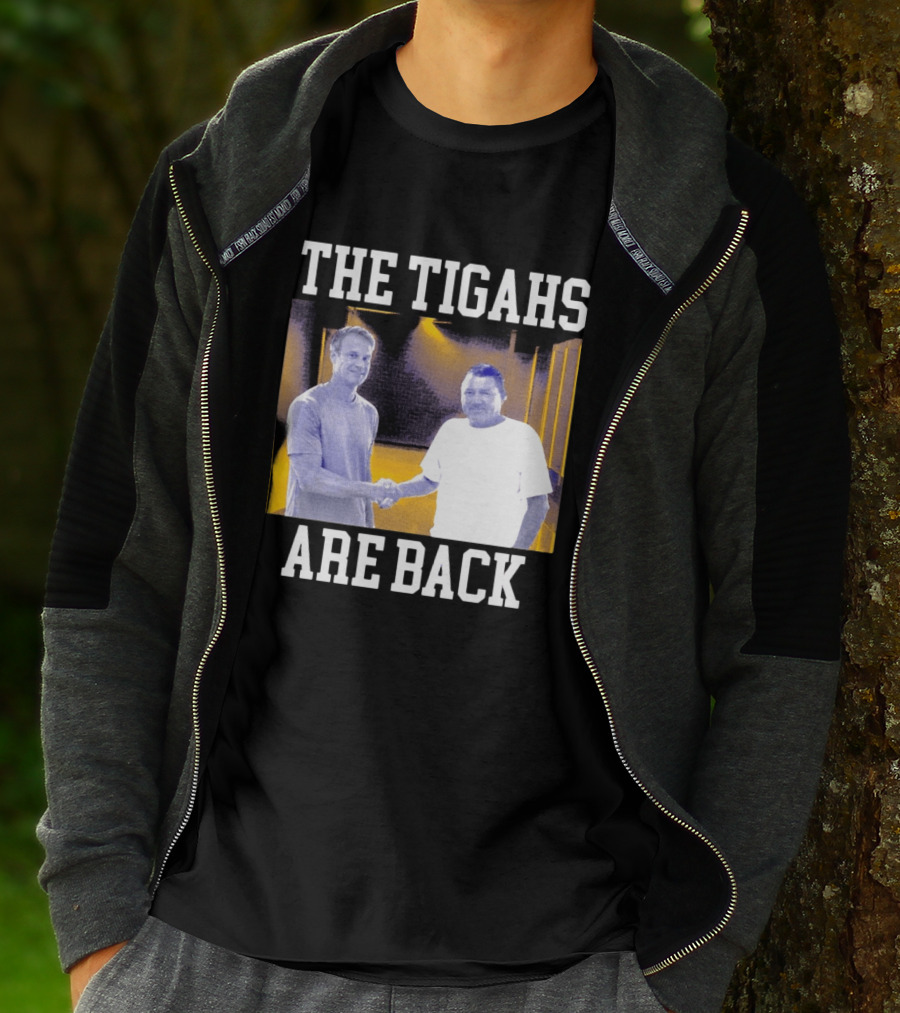 The Tigahs Are Back Brian Kelly Handshake T-Shirt