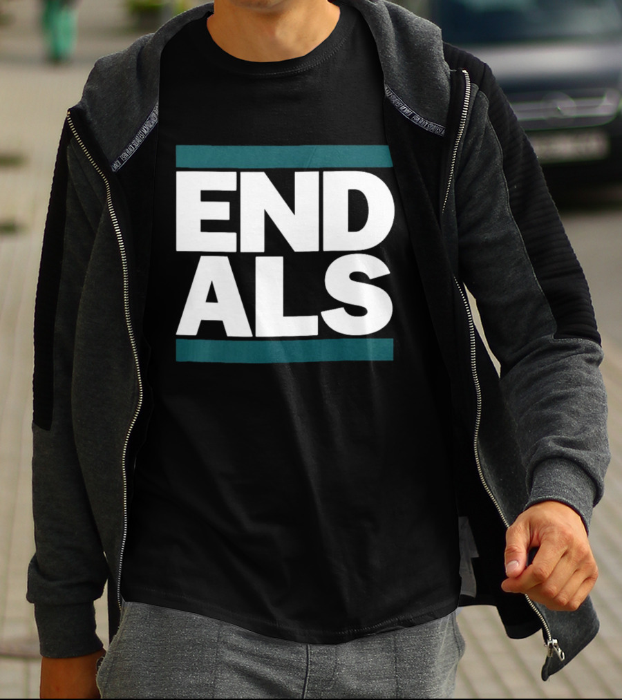 END ALS Seattle Mariners Baseball Support Initiative T-Shirt