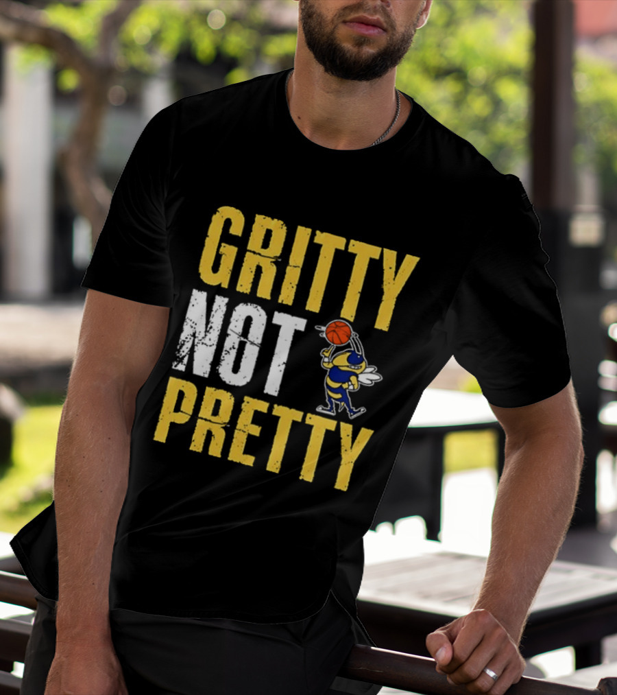 Gritty Not Pretty Georgia Tech Buzz Basketball T-Shirt