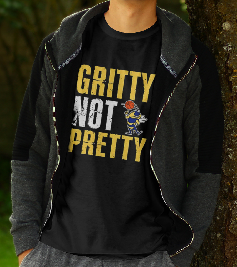 Gritty Not Pretty Georgia Tech Buzz Basketball T-Shirt