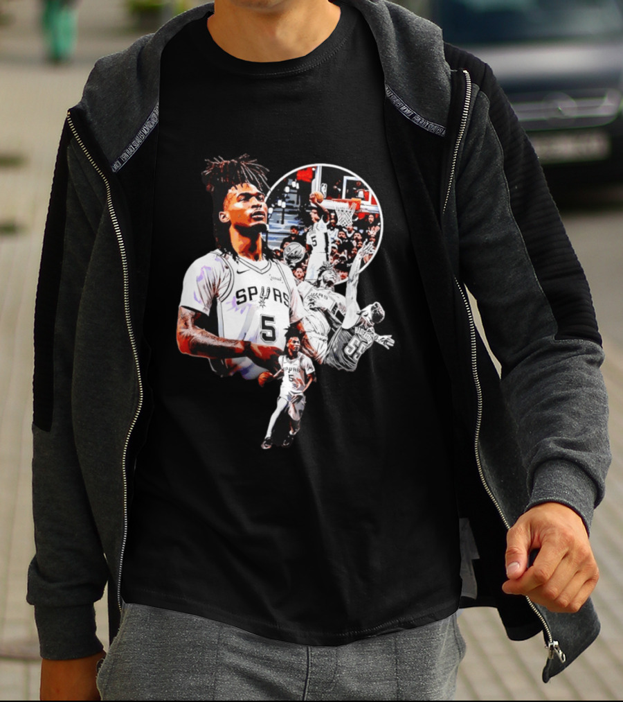 Victor Wembanyama San Antonio Spurs 2026 Basketball Game Changers T-Shirt