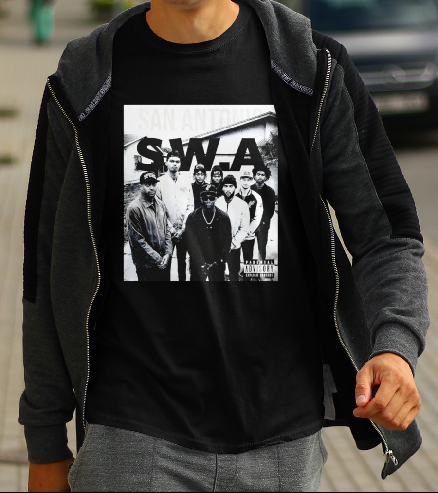 San Antonio Spurs SWA Wembanyama Stephon Castle De'Aaron Dylan Harper Explicit Content T-Shirt