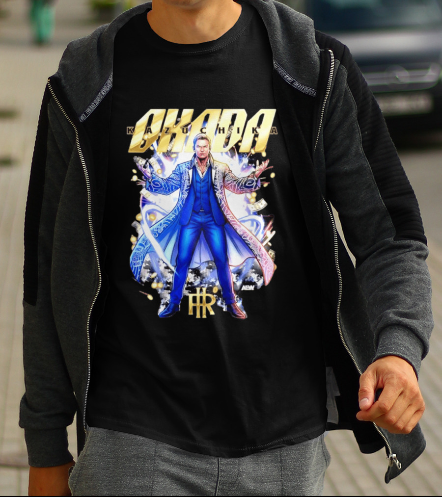 Kazuchika Okada Rainmaker AEW Money Energy HR T-Shirt