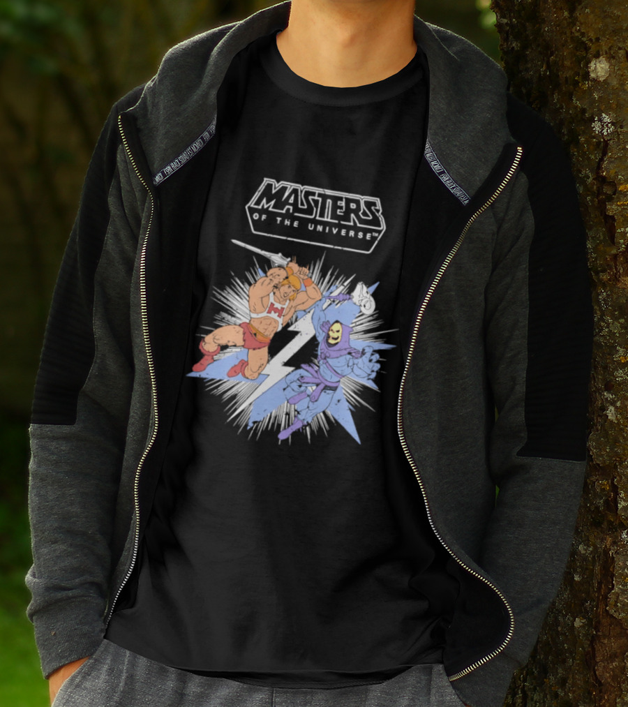 Masters Of The Universe He Man Vs Skeletor Epic Battle 2026 T-Shirt