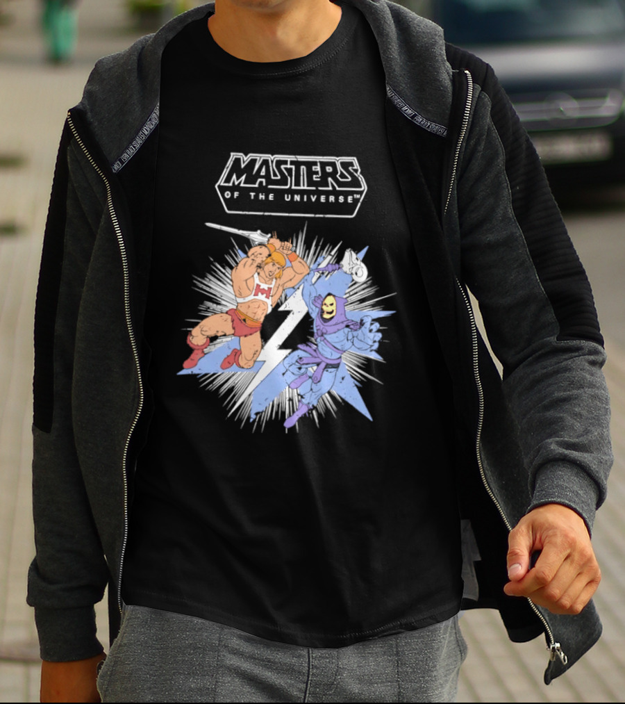 Masters Of The Universe He Man Vs Skeletor Epic Battle 2026 T-Shirt