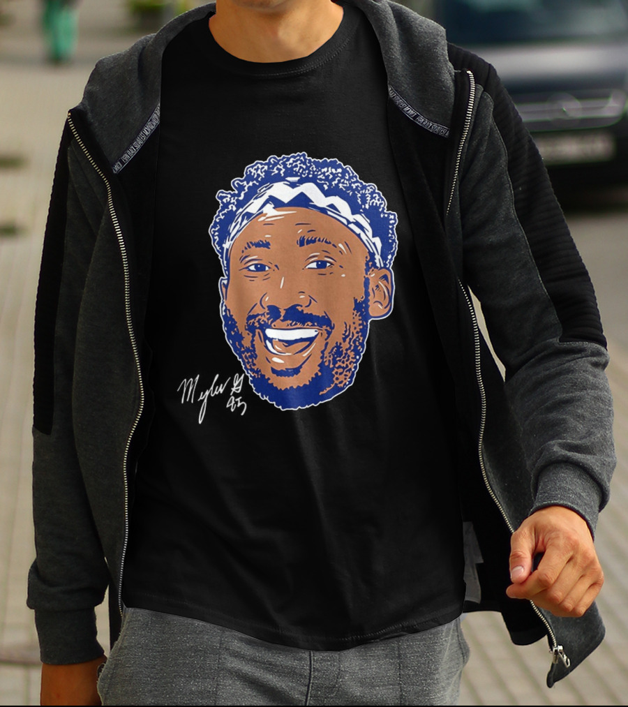 Myles Garrett Los Angeles Rams Swag Headband Football T-Shirt