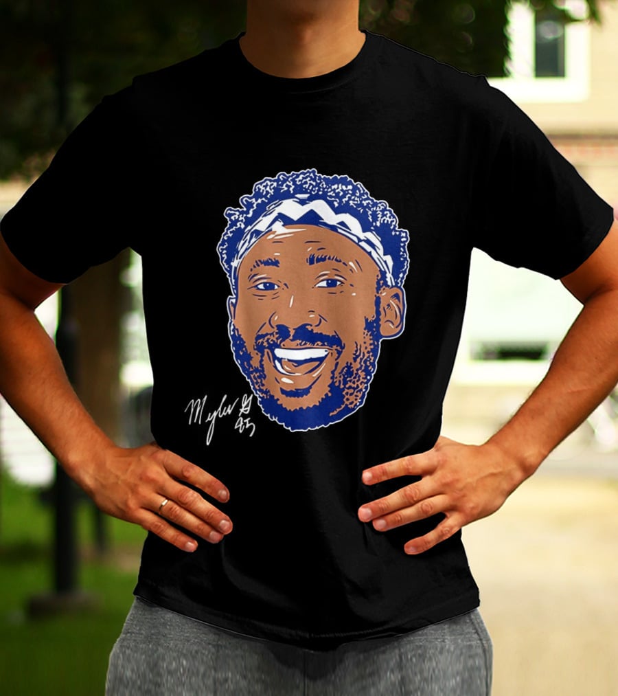 Myles Garrett Los Angeles Rams Swag Headband Football T-Shirt