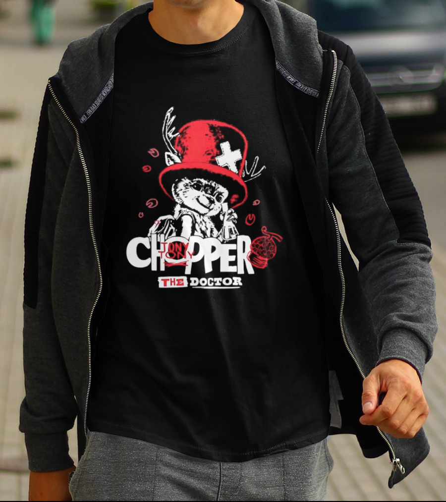 One Piece Tony Tony Chopper The Doctor Devil Fruit New World Saga Anime 2026 T-Shirt