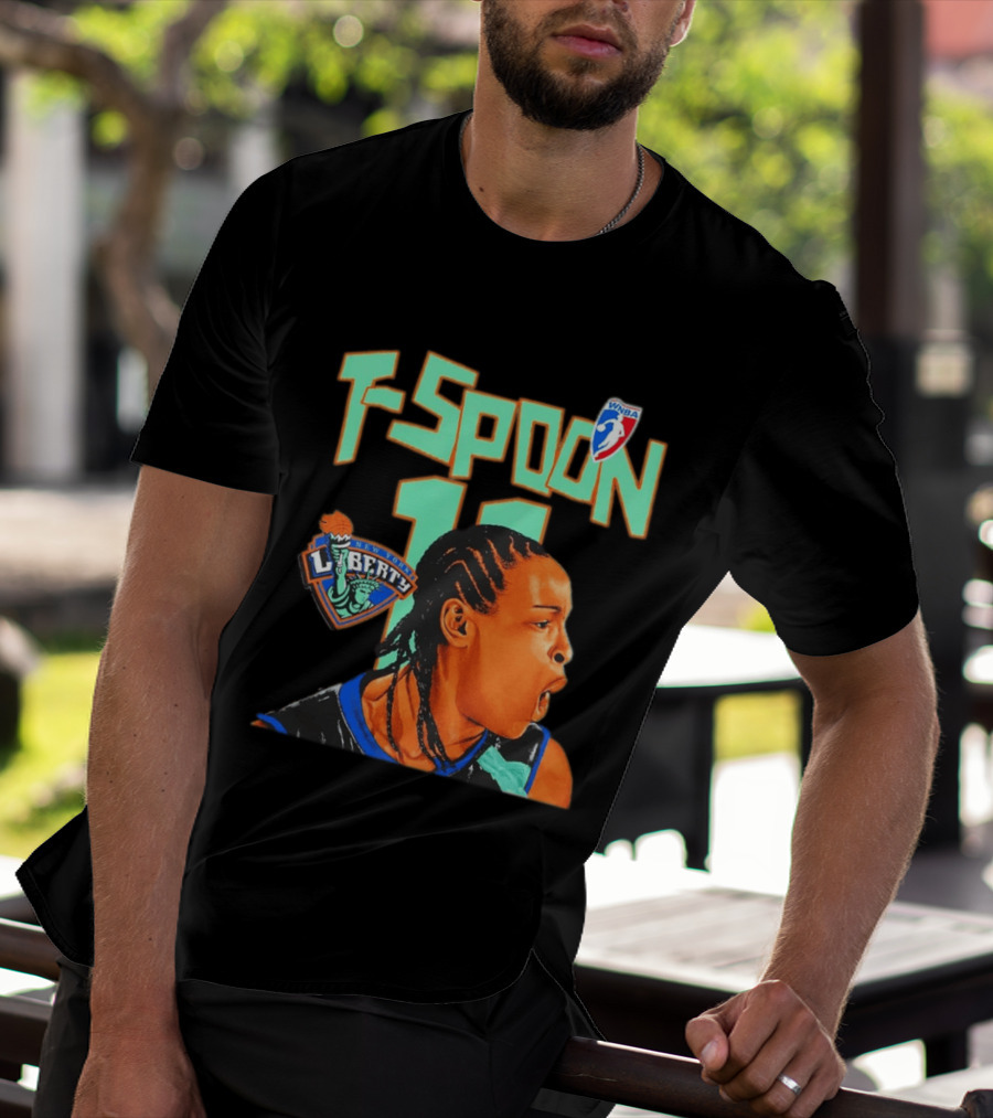 WNBA Spoon Teresa Weatherspoon New York Liberty Basketball 11 T-Shirt