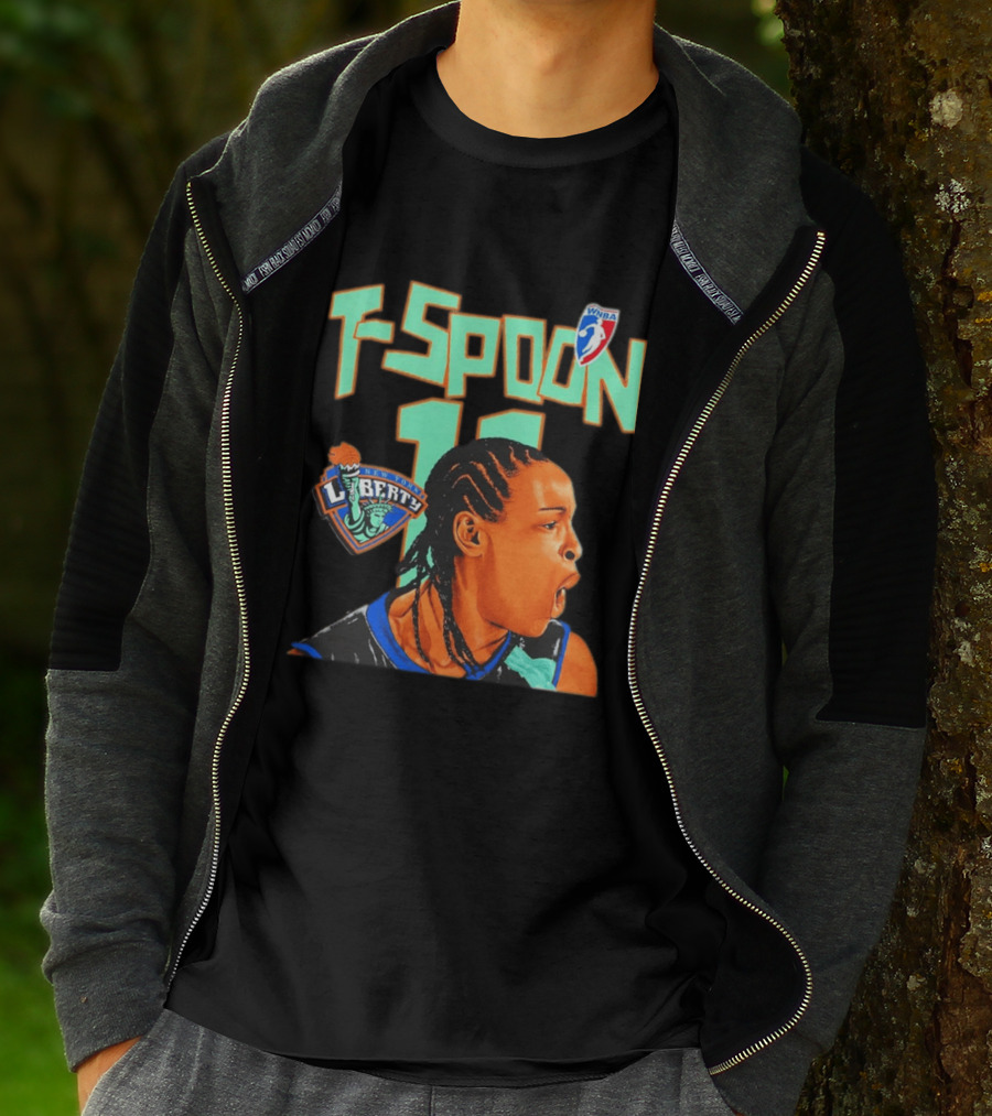 WNBA Spoon Teresa Weatherspoon New York Liberty Basketball 11 T-Shirt