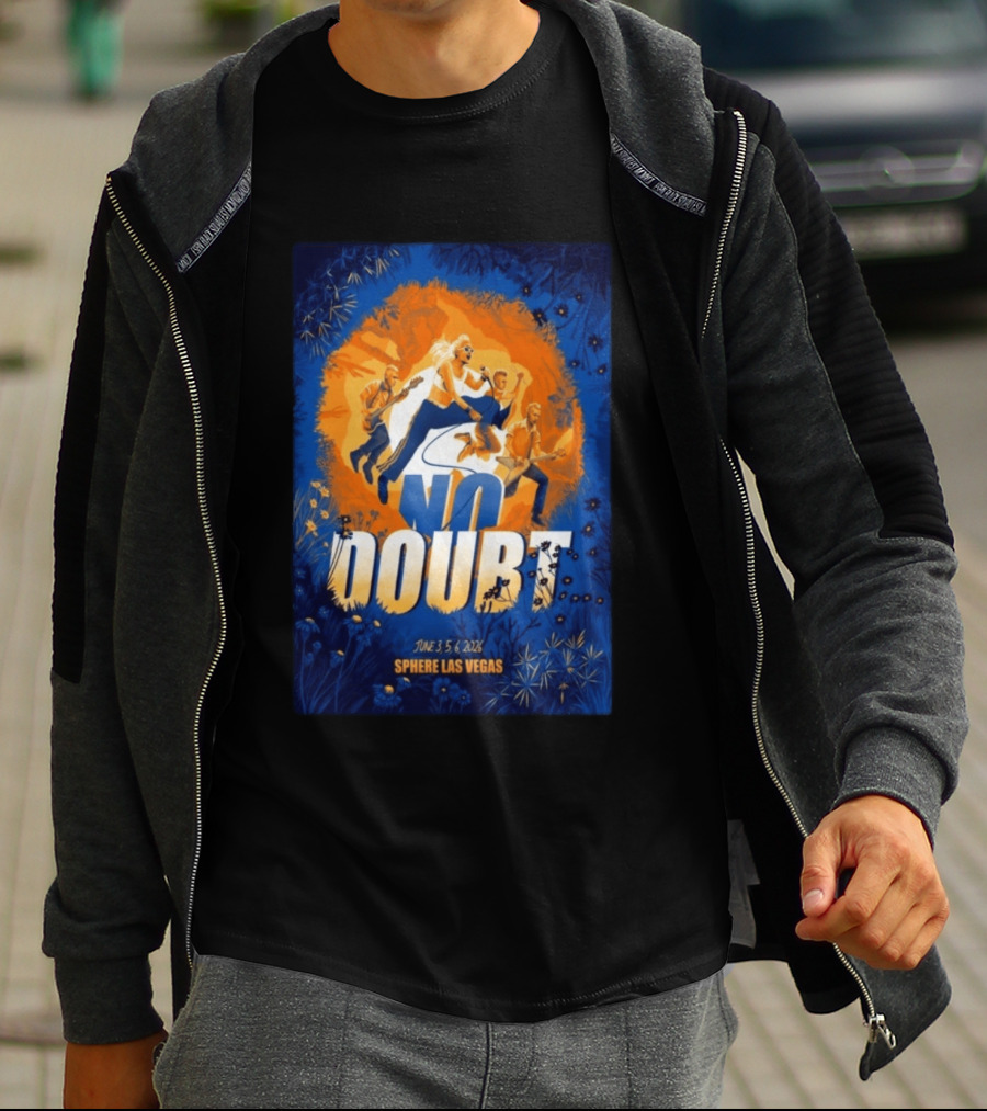 No Doubt June 3 5 6 2026 Sphere Las Vegas Concert Event T-Shirt