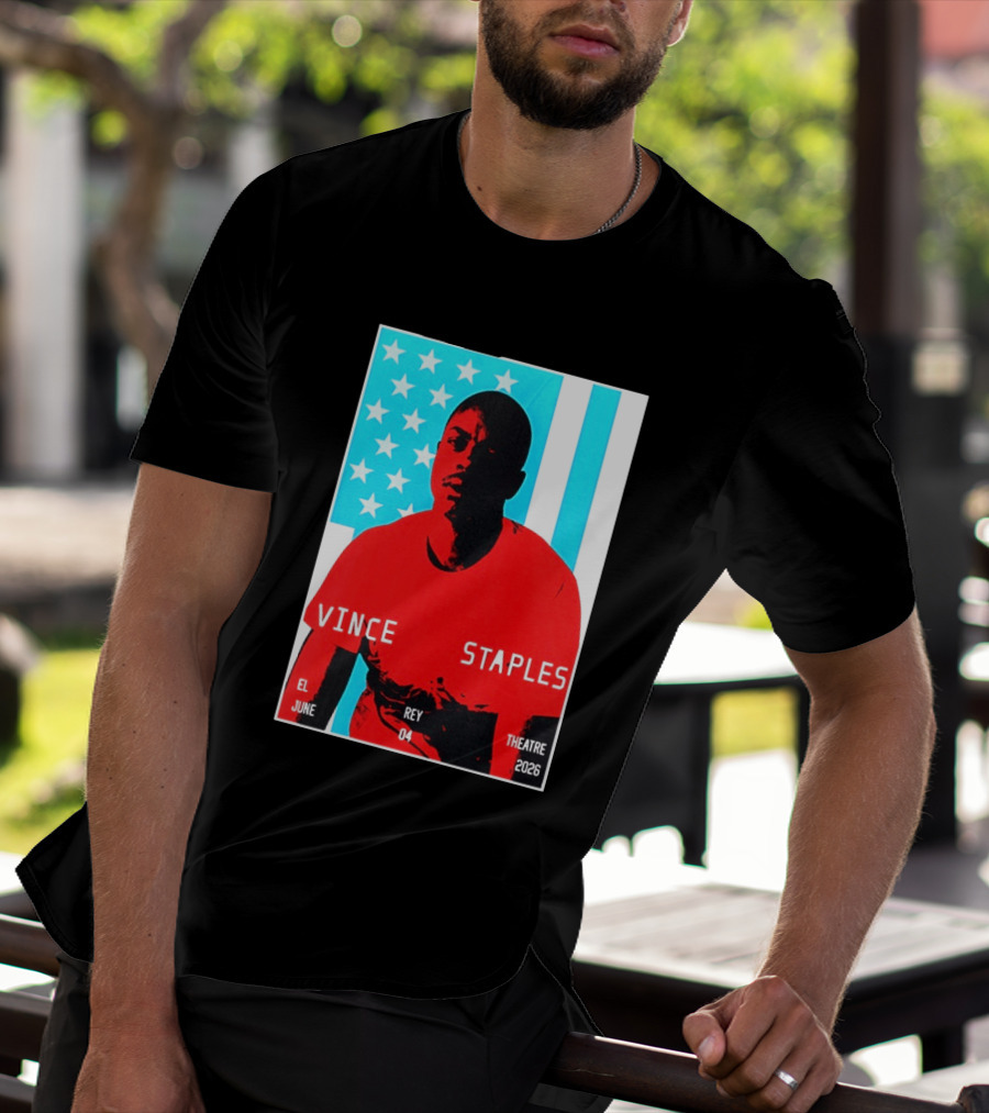 Vince Staples El Rey Theatre Los Angeles June 4 2026 T-Shirt