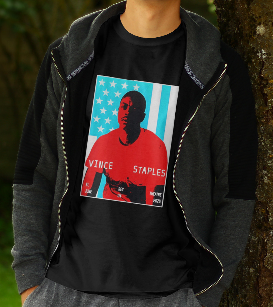 Vince Staples El Rey Theatre Los Angeles June 4 2026 T-Shirt
