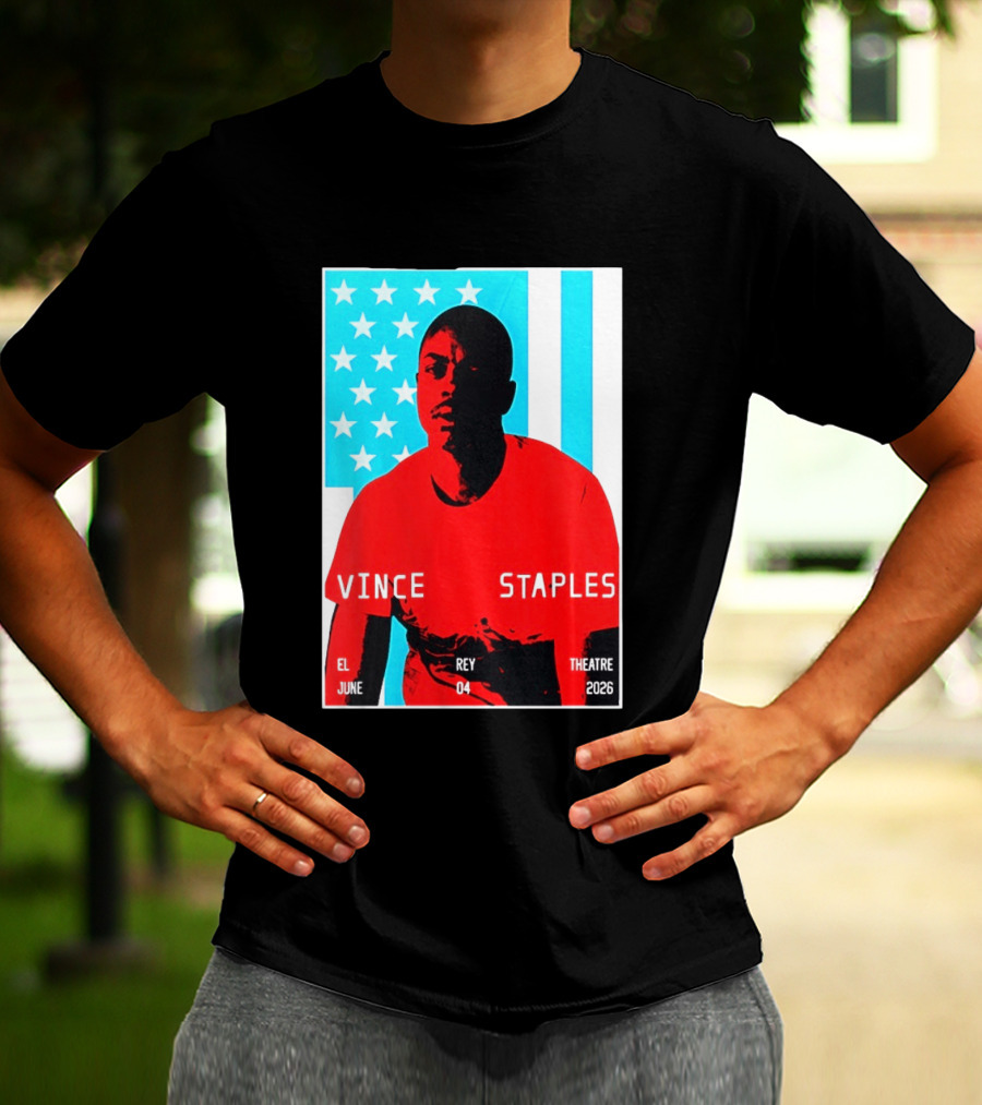 Vince Staples El Rey Theatre Los Angeles June 4 2026 T-Shirt