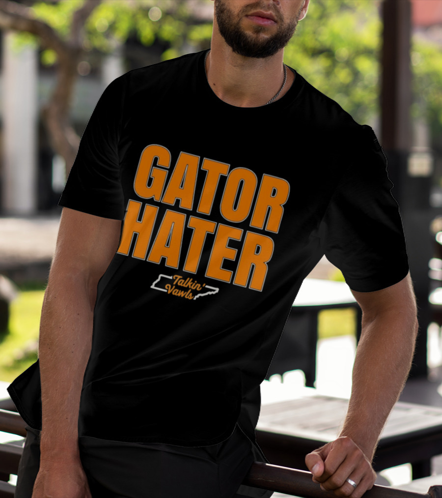 Gator Hater Tennessee Rivalry Sports Fan Gear T-Shirt