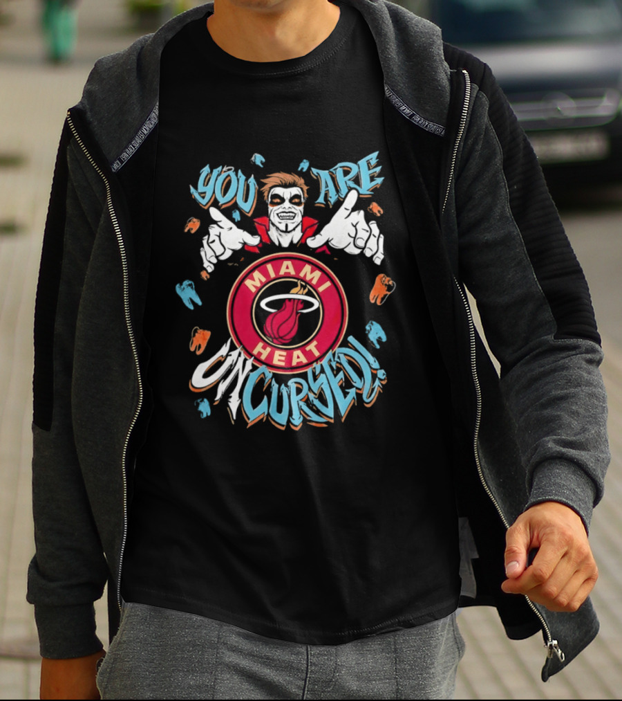 WWE Danhausen Miami Heat You Are Uncursed T-Shirt