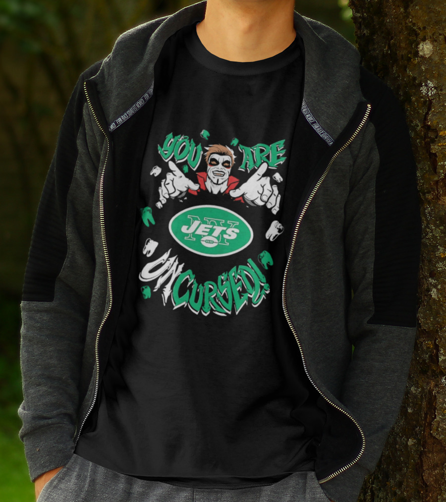 WWE You Are Uncursed Jets Danhausen X New York T-Shirt