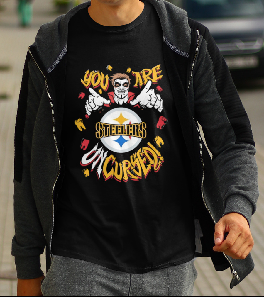 WWE Danhausen Steelers Football You Are Uncursed T-Shirt
