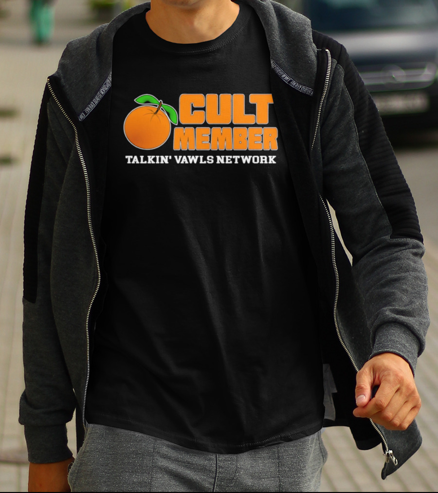 CULT MEMBER Talkin Vawls Network Orange T-Shirt