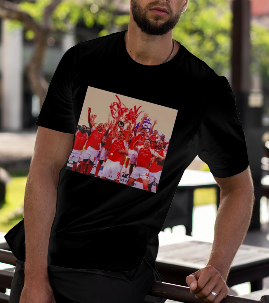 Champions Arsenal Premier League Triumph 2026 T-Shirt