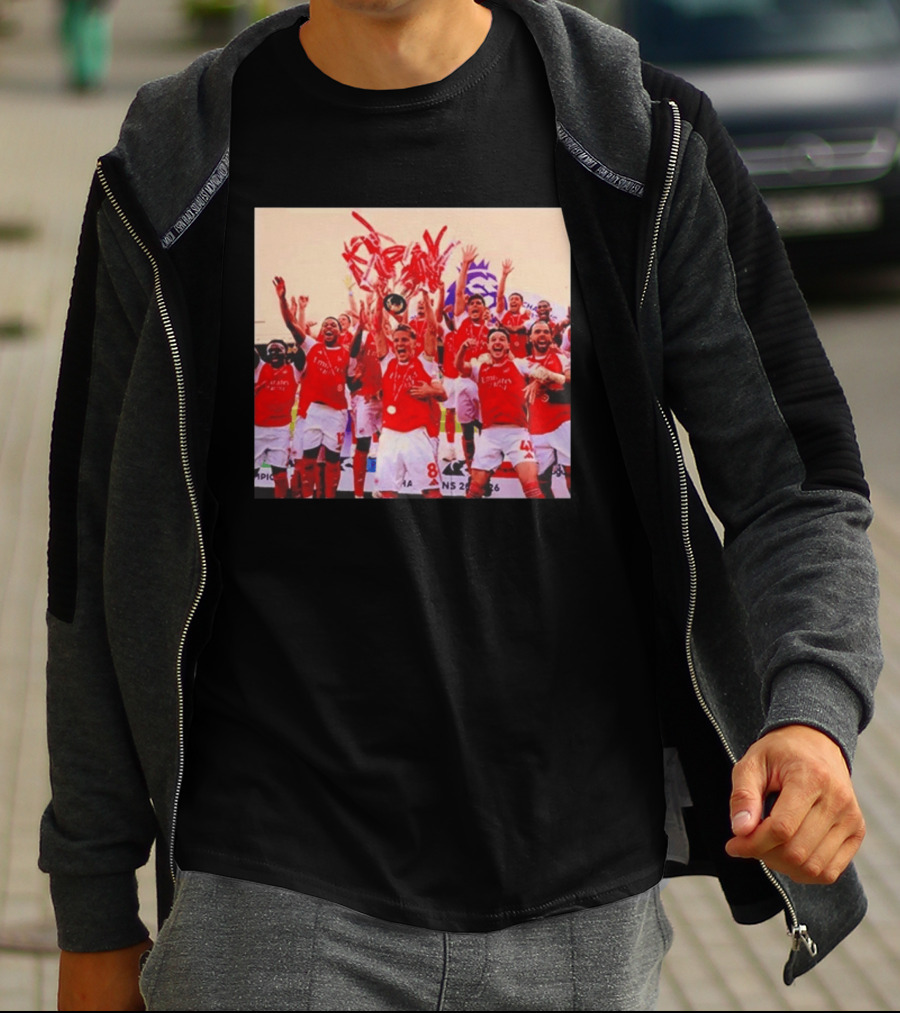 Champions Arsenal Premier League Triumph 2026 T-Shirt