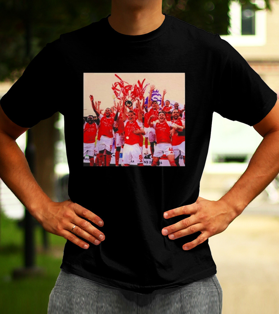 Champions Arsenal Premier League Triumph 2026 T-Shirt
