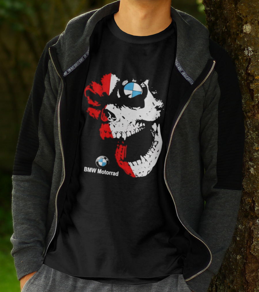 BMW Motorrad Rider Skull Soul T-Shirt