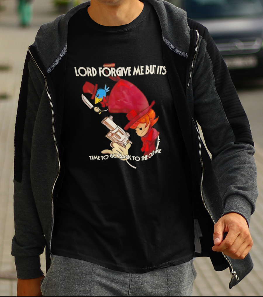 Peacock Skullgirls Lord Forgive Me But It's Time To Go Back To The Old Me T-Shirt