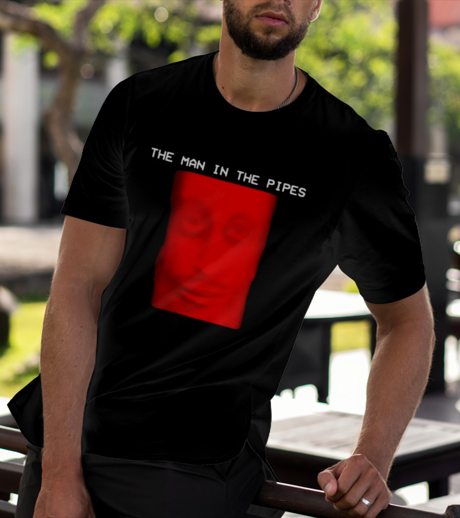 Scary Entity Red Face Man In The Pipes T-Shirt