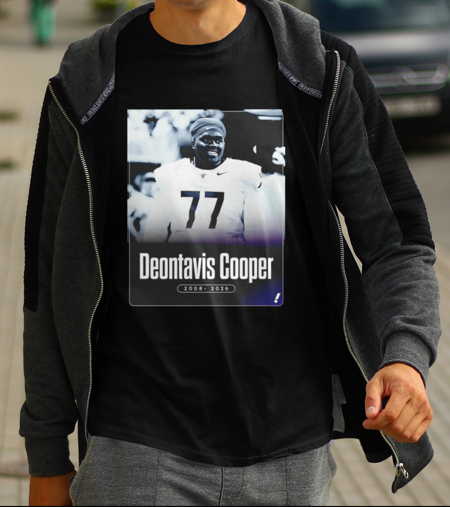 Deontavis Cooper 2008 2026 Nike 77 T-Shirt